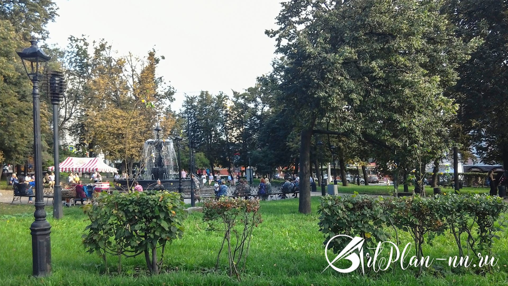 пл. Минина Сквер Фото от 21 августа 2019 в 15:56